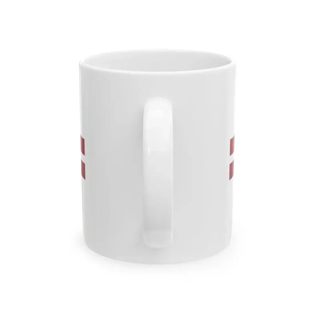 Flag of the Speaker of the Saeima of Latvia (Latvia) White Coffee Mug - Go Mug Yourself