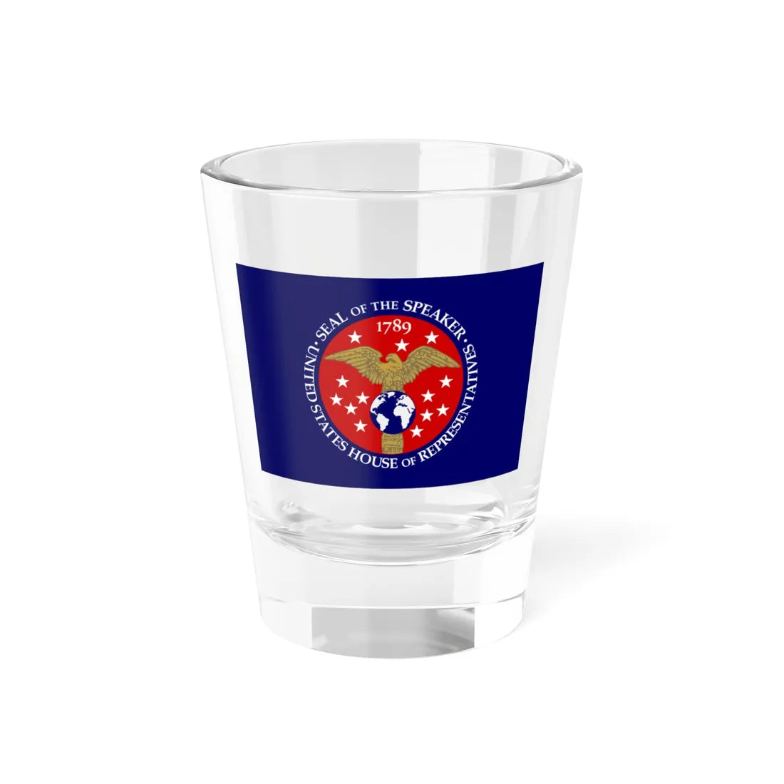 Flag of the Speaker of the United States House of Representatives (United States) Shot Glass 1.5oz 1.5oz - Go Mug Yourself