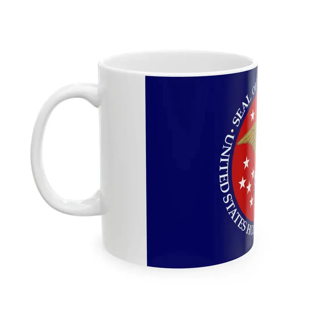 Flag of the Speaker of the United States House of Representatives (United States) White Coffee Mug - Go Mug Yourself