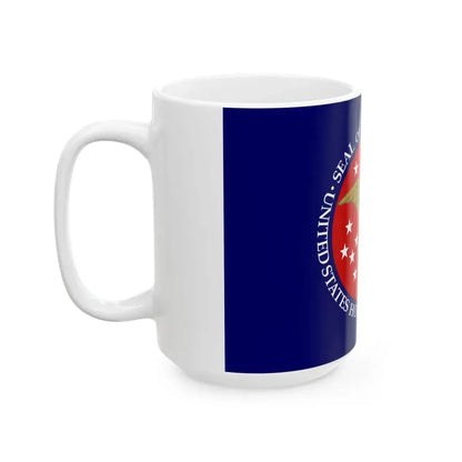 Flag of the Speaker of the United States House of Representatives (United States) White Coffee Mug - Go Mug Yourself