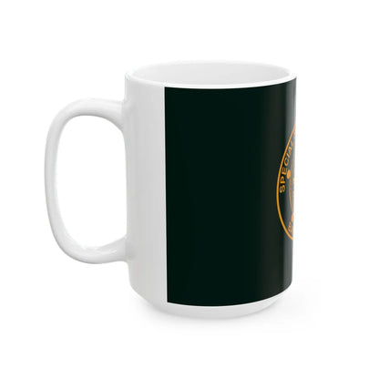 Flag of the Special Security Force SSF (Bangladesh) White Coffee Mug - Go Mug Yourself