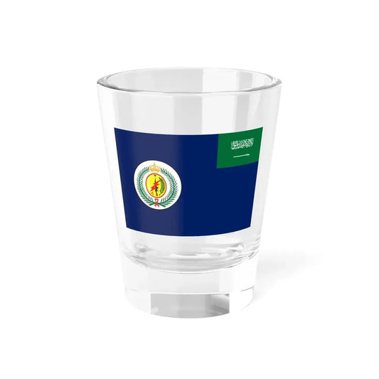 Flag of the Special Security Forces Saudi Arabia (Saudi Arabia) Shot Glass 1.5oz 1.5oz - Go Mug Yourself