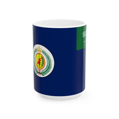 Flag of the Special Security Forces Saudi Arabia (Saudi Arabia) White Coffee Mug 15oz - Go Mug Yourself