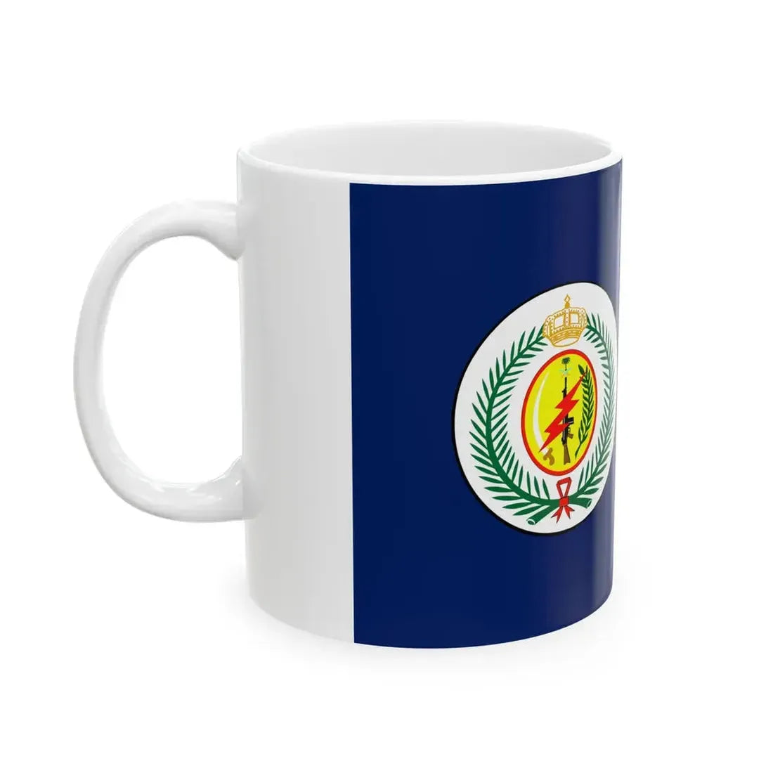 Flag of the Special Security Forces Saudi Arabia (Saudi Arabia) White Coffee Mug - Go Mug Yourself