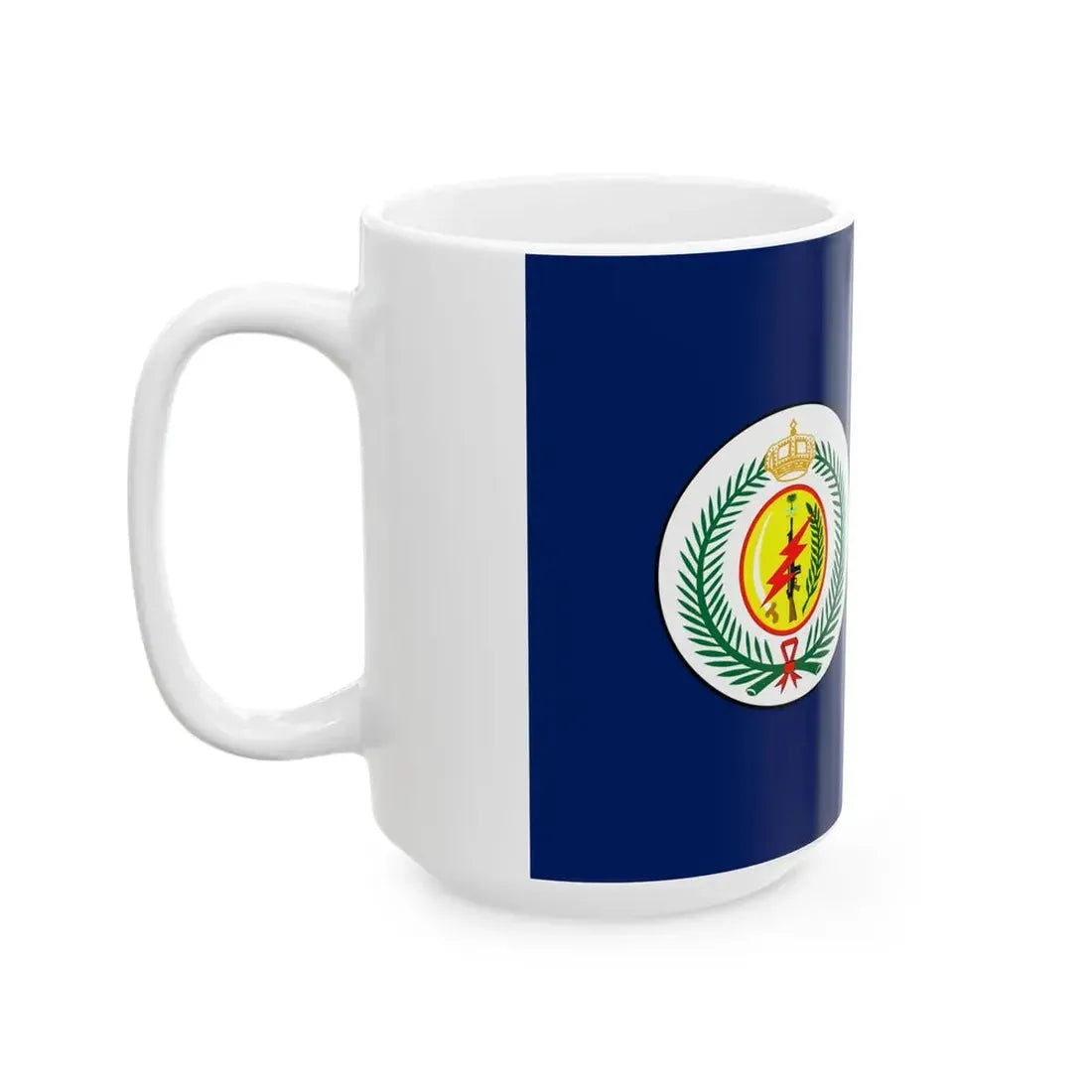 Flag of the Special Security Forces Saudi Arabia (Saudi Arabia) White Coffee Mug - Go Mug Yourself