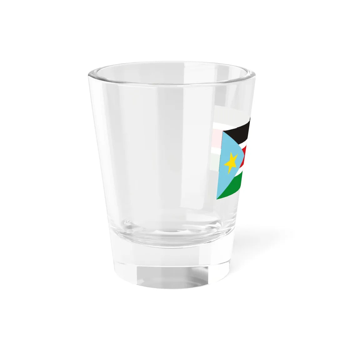 Flag of the SPLA 1995 (South Sudan) Shot Glass 1.5oz - Go Mug Yourself