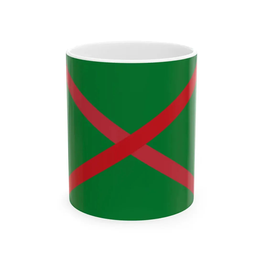 Flag of the State border committee of Republic of Belarus (Belarus) White Coffee Mug 11oz - Go Mug Yourself