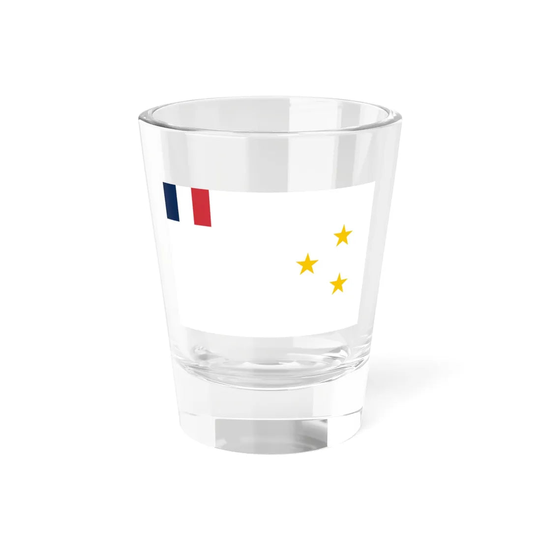 Flag of the State of Aleppo (France) Shot Glass 1.5oz 1.5oz - Go Mug Yourself