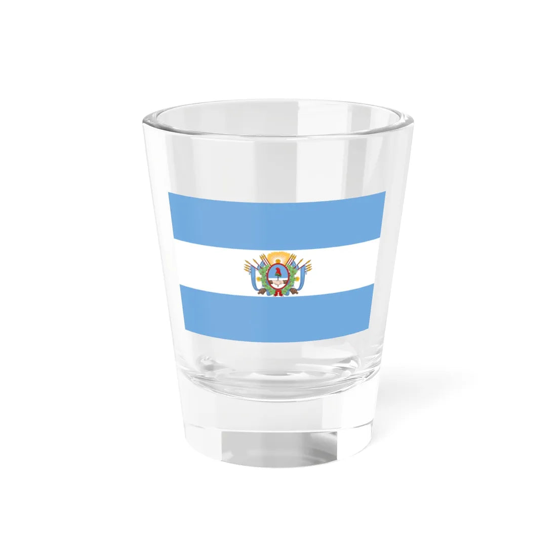 Flag of the State of Buenos Aires (Argentina) Shot Glass 1.5oz 1.5oz - Go Mug Yourself