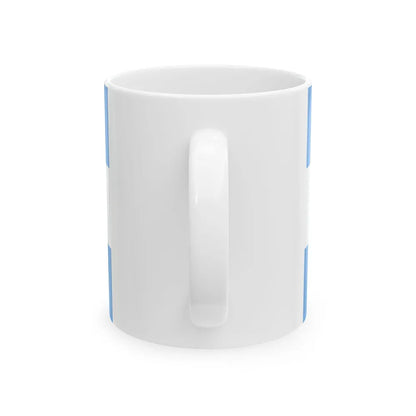Flag of the State of Buenos Aires (Argentina) White Coffee Mug - Go Mug Yourself