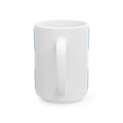 Flag of the State of Buenos Aires (Argentina) White Coffee Mug - Go Mug Yourself