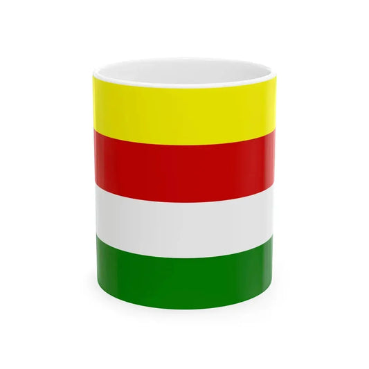 Flag of the State of East Indonesia (Indonesia) White Coffee Mug 11oz - Go Mug Yourself