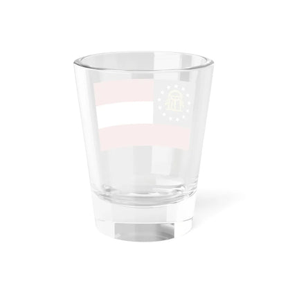 Flag of the State of Georgia (Georgia) Shot Glass 1.5oz - Go Mug Yourself