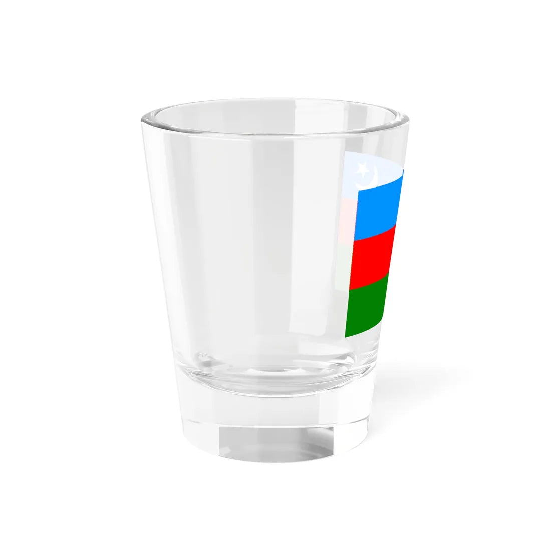 Flag of the State of Kharan (India) Shot Glass 1.5oz - Go Mug Yourself