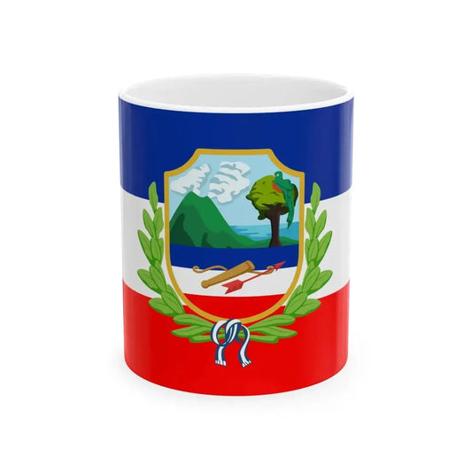 Flag of the State of Los Altos (Guatemala) White Coffee Mug 11oz - Go Mug Yourself