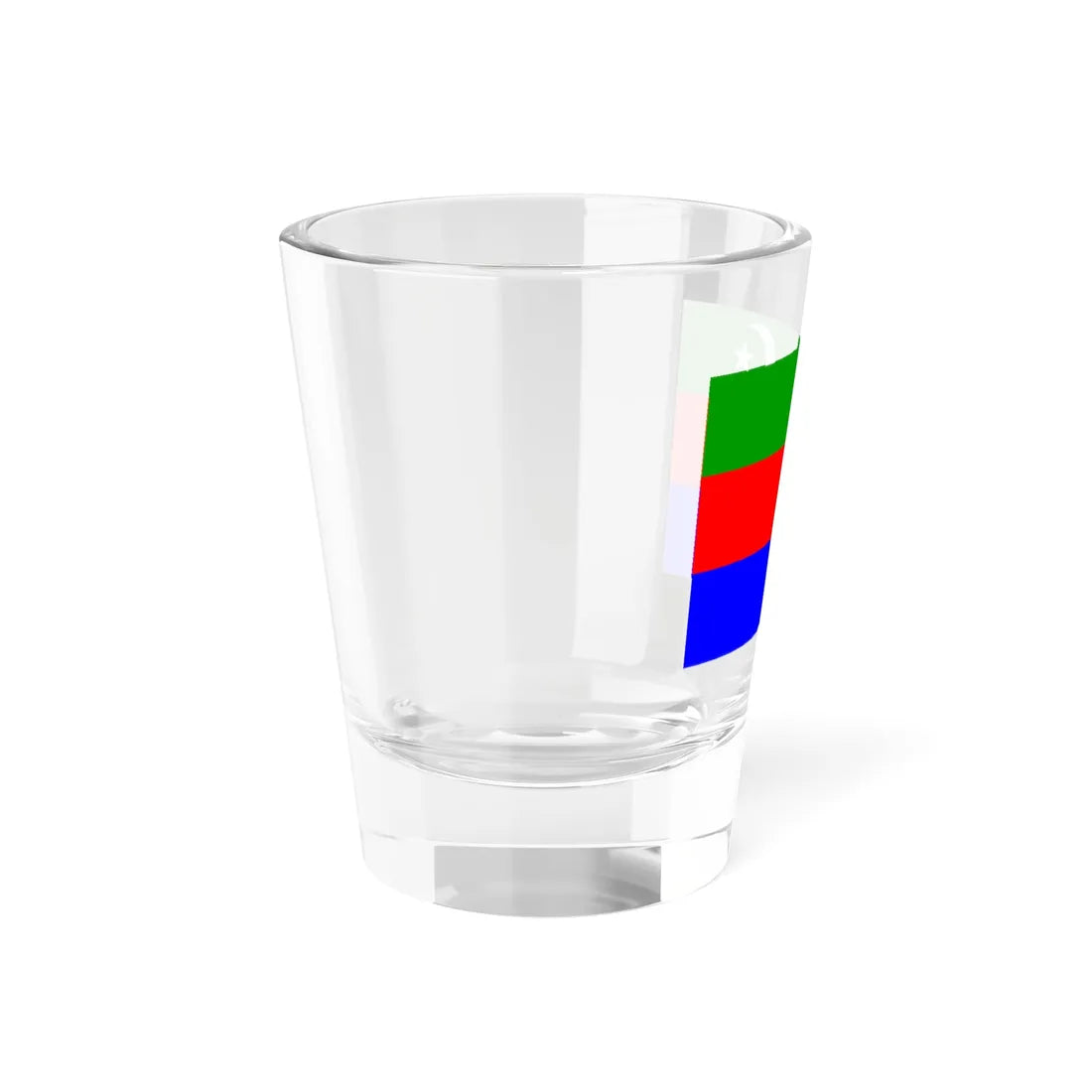 Flag of the State of Makran (India) Shot Glass 1.5oz - Go Mug Yourself