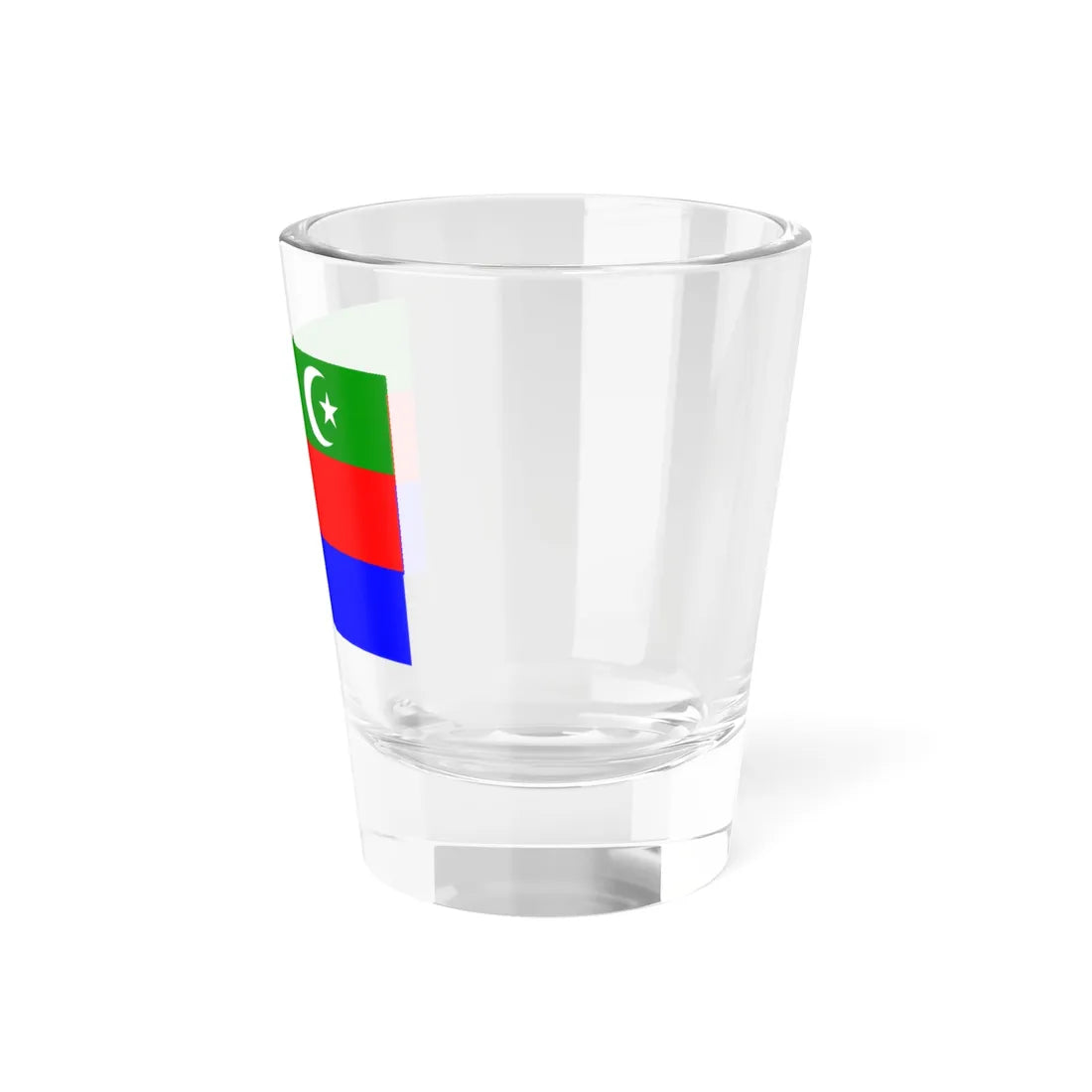 Flag of the State of Makran (India) Shot Glass 1.5oz - Go Mug Yourself