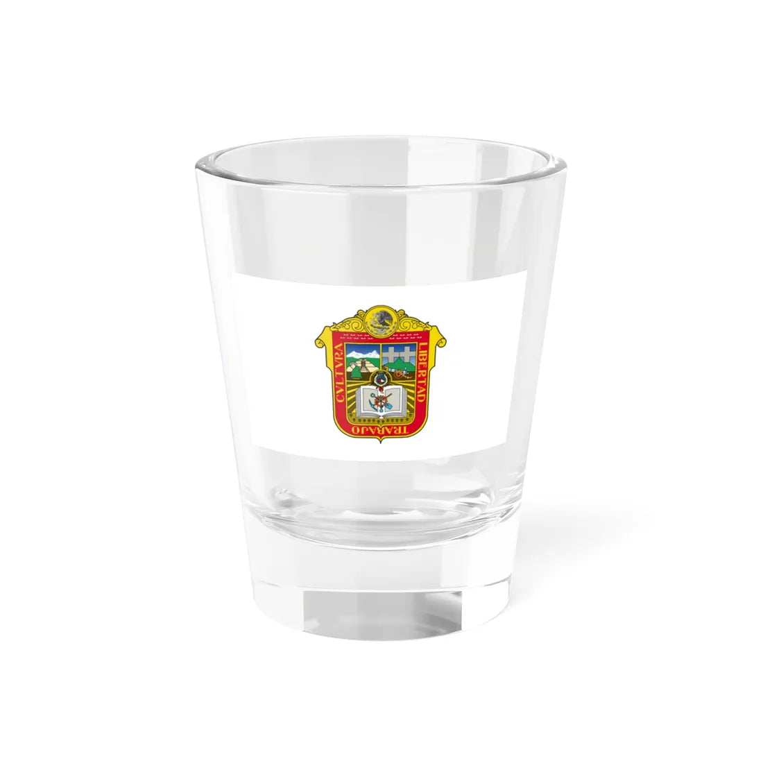 Flag of the State of Mexico (Mexico) Shot Glass 1.5oz 1.5oz - Go Mug Yourself
