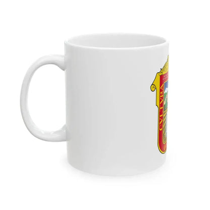 Flag of the State of Mexico (Mexico) White Coffee Mug - Go Mug Yourself