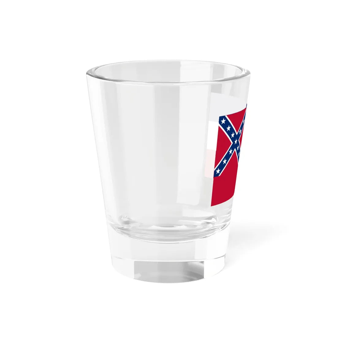 Flag of the State of Mississippi 1894-1906 (United States) Shot Glass 1.5oz - Go Mug Yourself