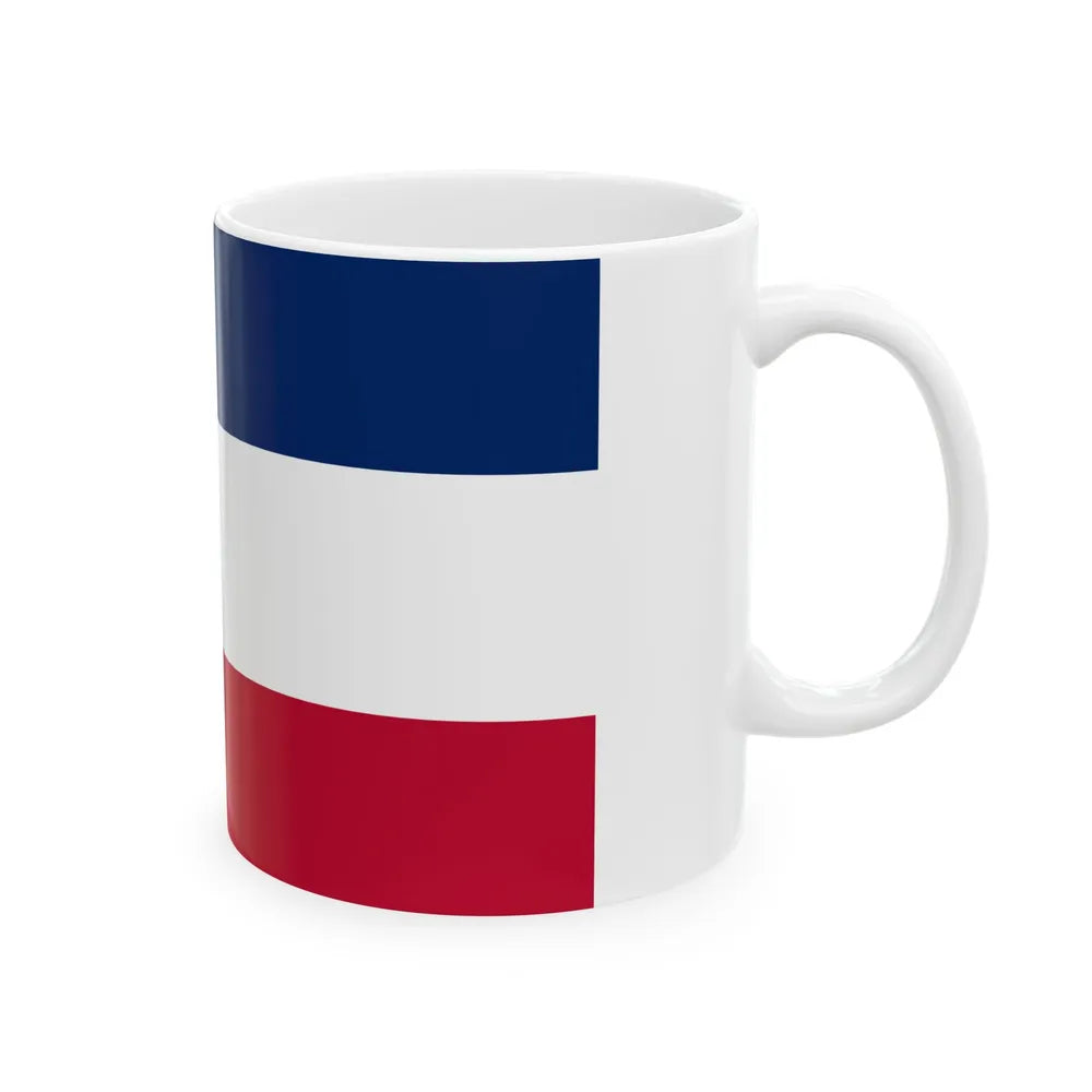 Flag of the State of Mississippi 1894-1906 (United States) White Coffee Mug - Go Mug Yourself
