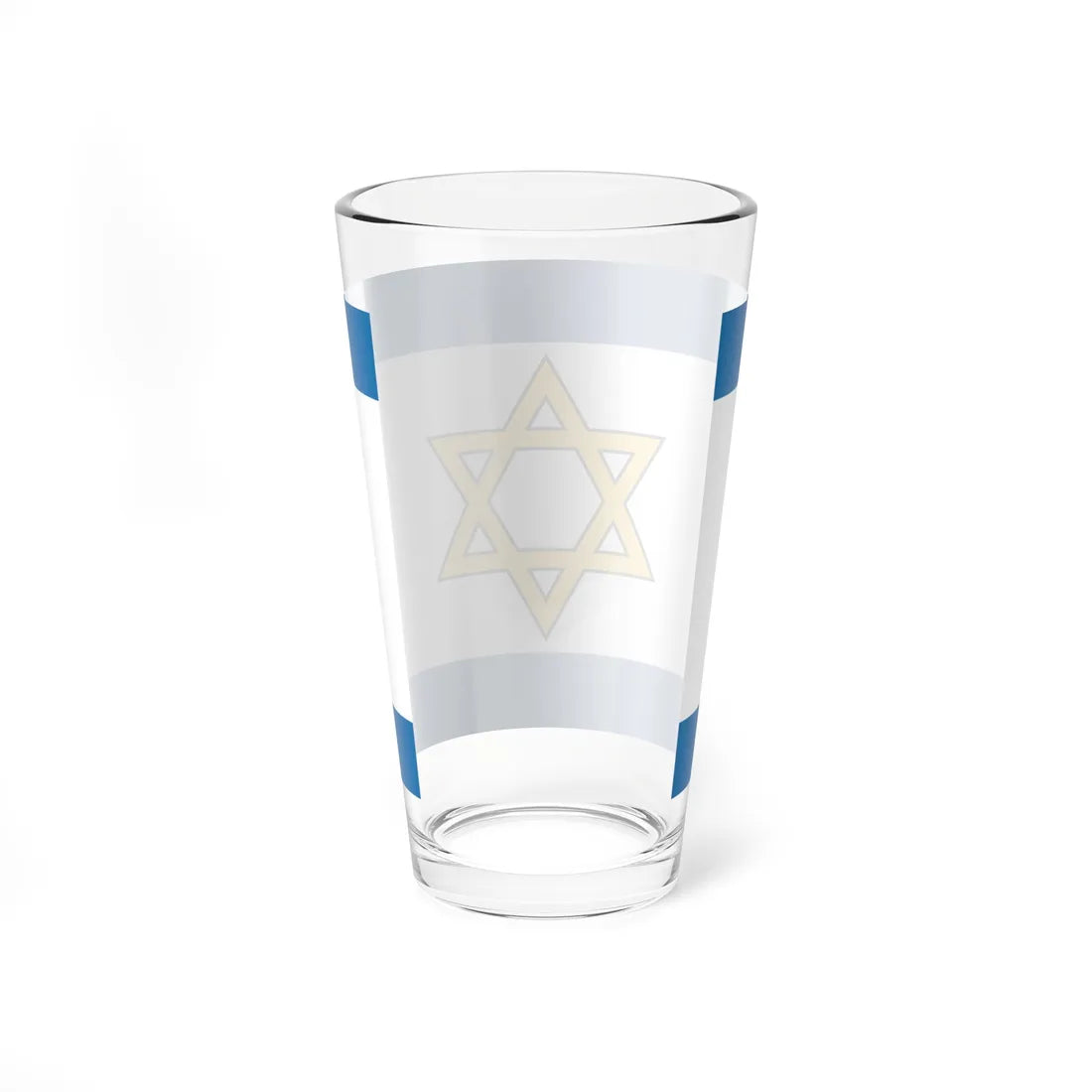 Flag of the State of Palestine Proposal 6 (Israel) Pint Glass 16oz - Go Mug Yourself