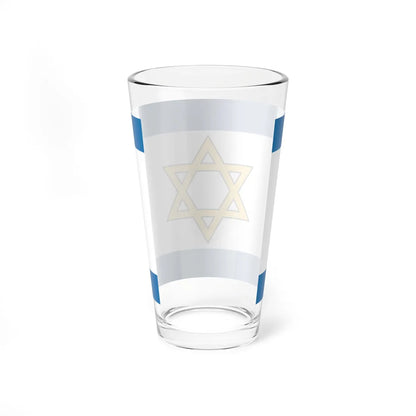 Flag of the State of Palestine Proposal 6 (Israel) Pint Glass 16oz - Go Mug Yourself