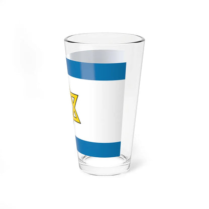 Flag of the State of Palestine Proposal 6 (Israel) Pint Glass 16oz - Go Mug Yourself