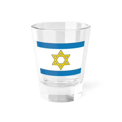 Flag of the State of Palestine Proposal 6 (Israel) Shot Glass 1.5oz 1.5oz - Go Mug Yourself