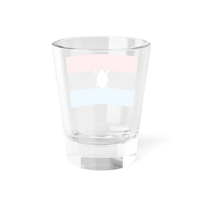 Flag of the state of the Nile Blue (South Sudan) Shot Glass 1.5oz - Go Mug Yourself