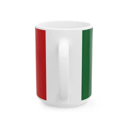 Flag of the State Secretary of Kelantan (Malaysia) White Coffee Mug - Go Mug Yourself