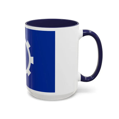 Flag of the Suez Governorate Egypt - Accent Coffee Mug - Go Mug Yourself