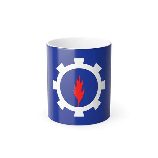 Flag of the Suez Governorate Egypt - Color Changing Coffee Mug 11oz - Go Mug Yourself