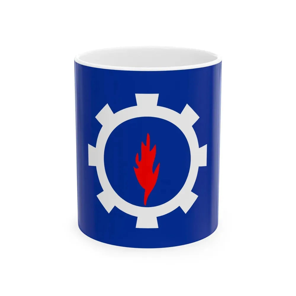 Flag of the Suez Governorate Egypt - White Coffee Mug 11oz - Go Mug Yourself