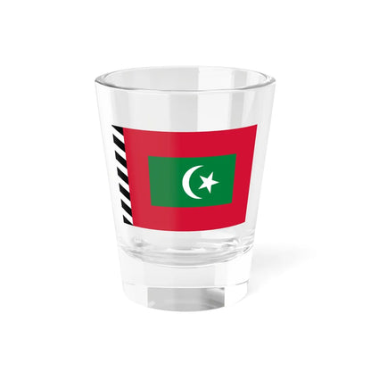 Flag of the Sultan of The Maldives (Maldives) Shot Glass 1.5oz 1.5oz - Go Mug Yourself