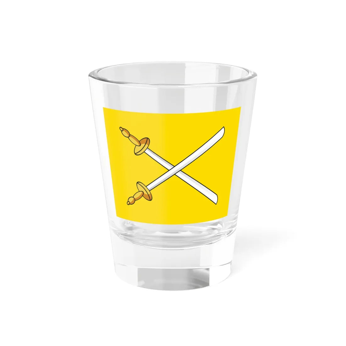 Flag of the Sultanate of Banten (Indonesia) Shot Glass 1.5oz 1.5oz - Go Mug Yourself