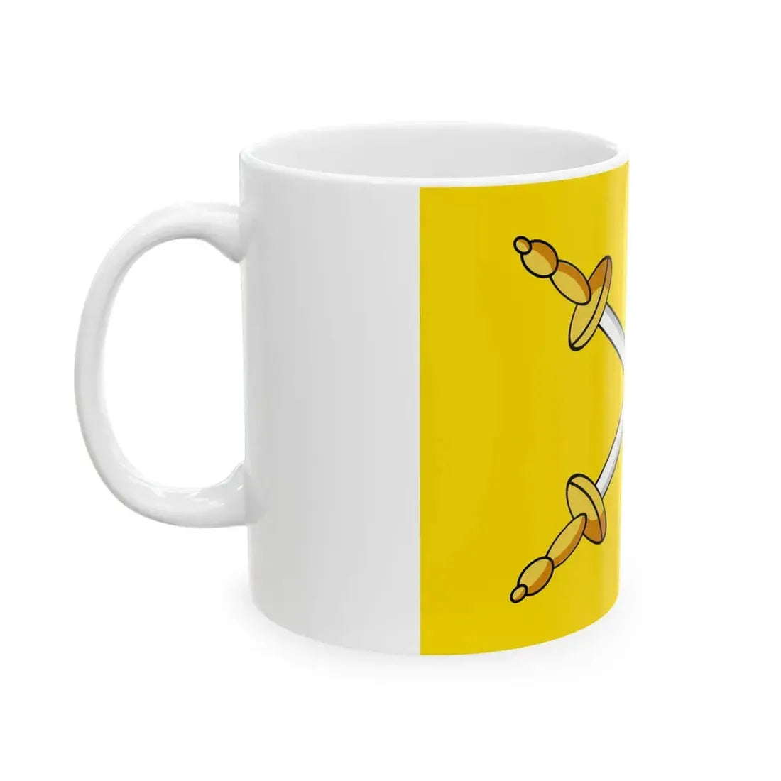 Flag of the Sultanate of Banten (Indonesia) White Coffee Mug - Go Mug Yourself