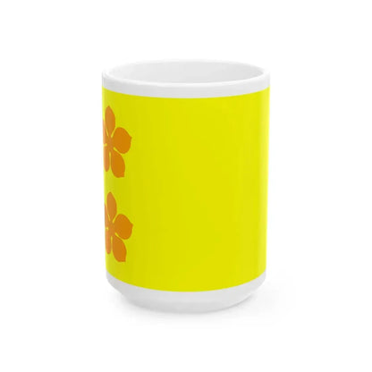 Flag of the Sultanate of Deli (Indonesia) White Coffee Mug 15oz - Go Mug Yourself