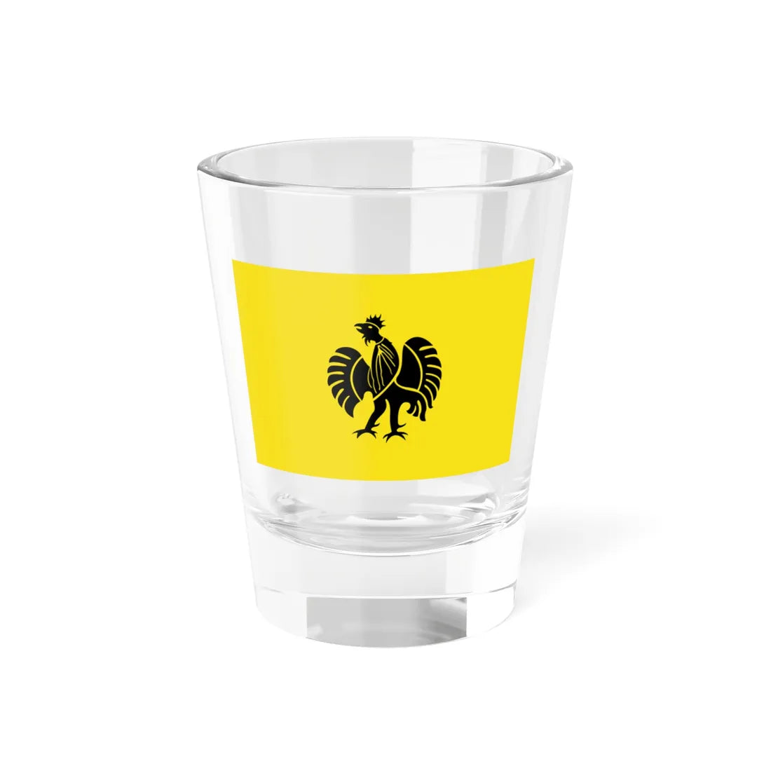 Flag of the Sultanate of Gowa (Indonesia) Shot Glass 1.5oz 1.5oz - Go Mug Yourself