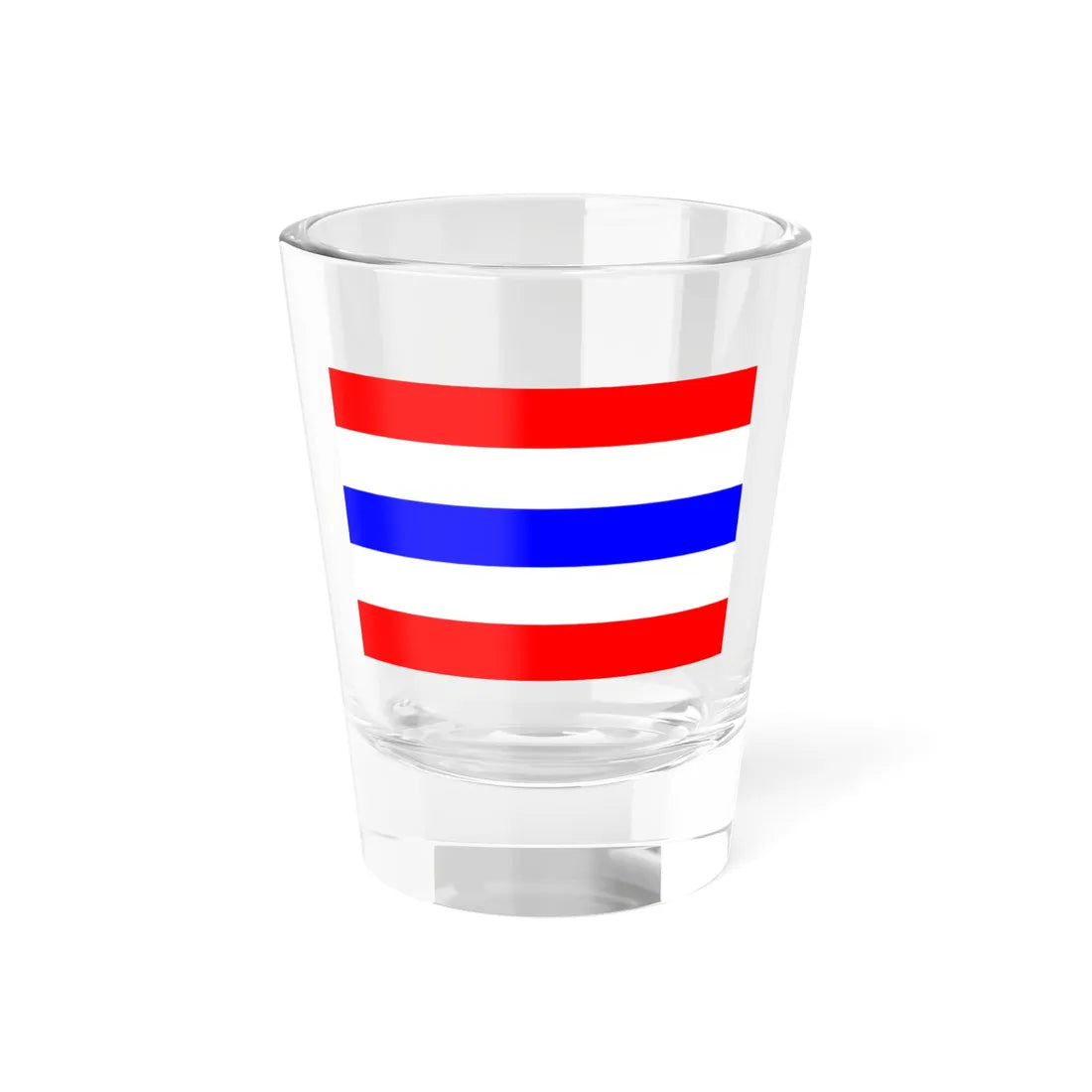 Flag of the Sultanate of Lombok (Indonesia) Shot Glass 1.5oz 1.5oz - Go Mug Yourself