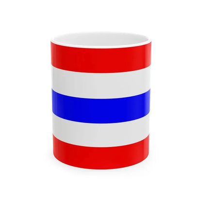 Flag of the Sultanate of Lombok (Indonesia) White Coffee Mug 11oz - Go Mug Yourself