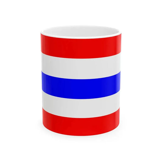 Flag of the Sultanate of Lombok (Indonesia) White Coffee Mug 11oz - Go Mug Yourself
