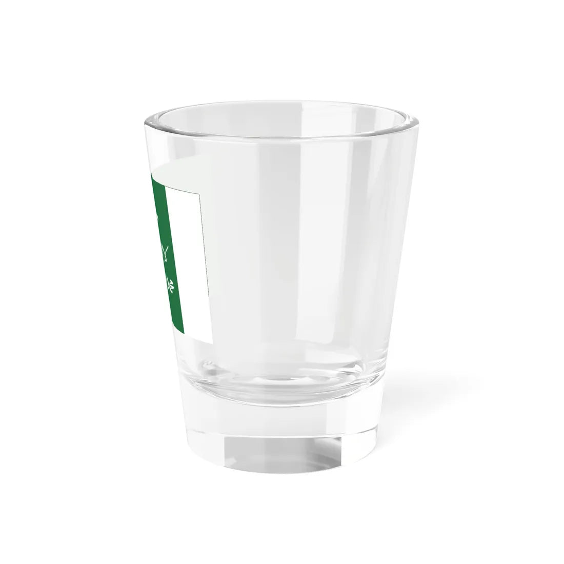 Flag of the Sultanate of Nejd (Saudi Arabia) Shot Glass 1.5oz - Go Mug Yourself