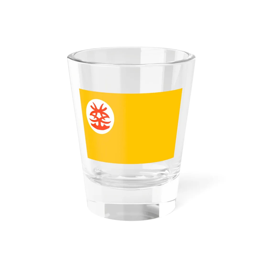 Flag of the Sultanate of Siak (Indonesia) Shot Glass 1.5oz 1.5oz - Go Mug Yourself
