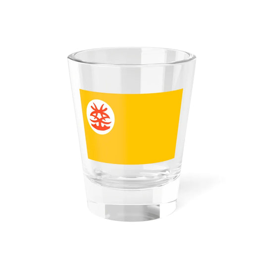Flag of the Sultanate of Siak (Indonesia) Shot Glass 1.5oz 1.5oz - Go Mug Yourself