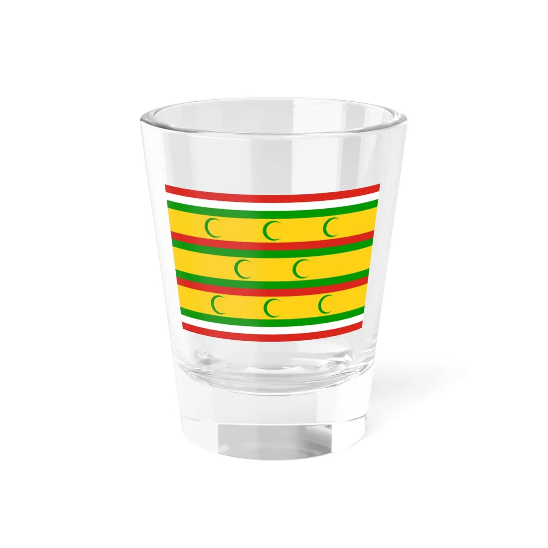Flag of the Sultanate of Zanzibar (Tanzania) Shot Glass 1.5oz 1.5oz - Go Mug Yourself