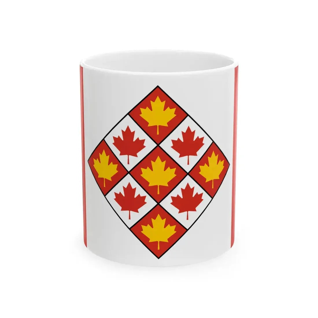 Flag of the Supreme Court of Canada (Canada) White Coffee Mug 11oz - Go Mug Yourself