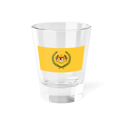 Flag of the Supreme Head of Malaysia (Malaysia) Shot Glass 1.5oz 1.5oz - Go Mug Yourself