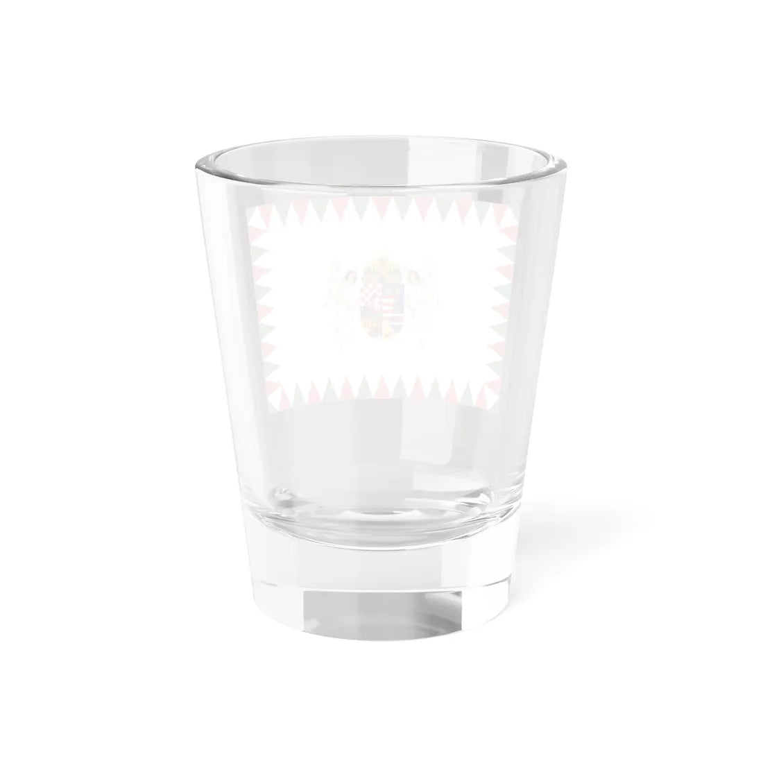 Flag of the Supreme Warlord of the Royal Hungarian Defence Forces 1939-1945 on land (Hungary) Shot Glass 1.5oz - Go Mug Yourself