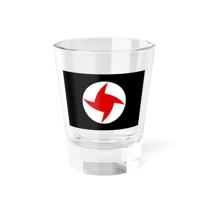 Flag of the Syrian Social Nationalist Party (Lebanon) Shot Glass 1.5oz 1.5oz - Go Mug Yourself